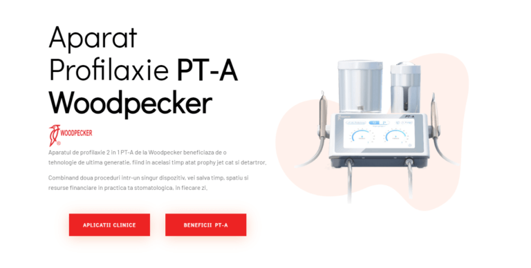 aparat profilaxie 2 in 1 pt-a woodpecker